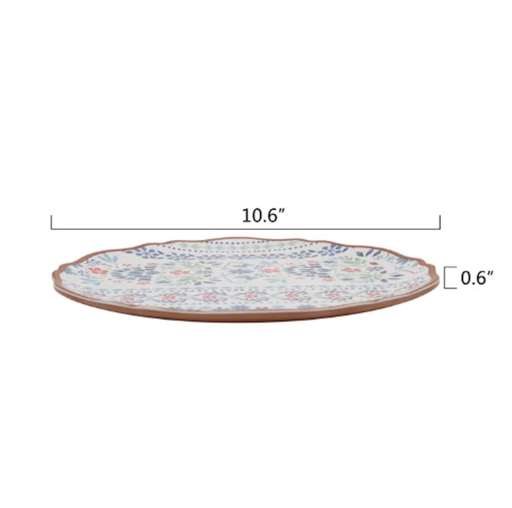 12-Piece Bamboo Melamine Dinnerware Set U45463