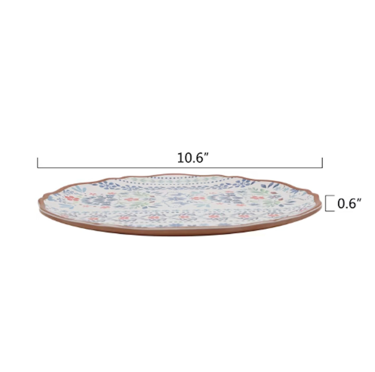 12-Piece Bamboo Melamine Dinnerware Set U45463
