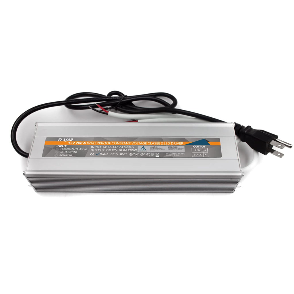 200W 12V IP67 LED Power Supply Driver C699