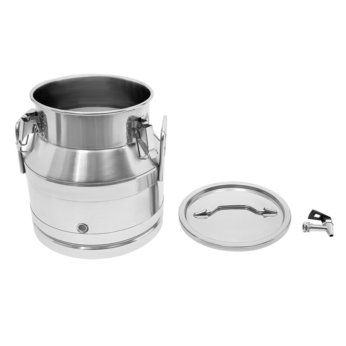 Stainless Steel Milk Can with Faucet, 20L Silicone Sealed Lid R21519