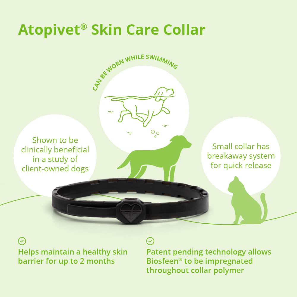 Skin Care Collar for Dogs and Cats Less Than 22 lbs U74420