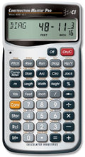 11 digit Construction Calculator Gray U2880