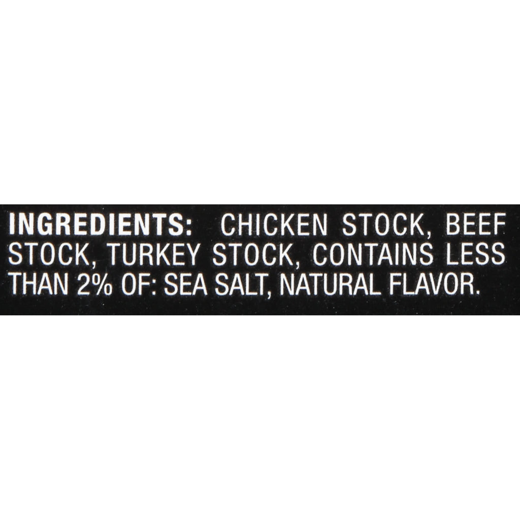 Bone Broth Chicken Beef Turkey 32 Oz Pack of 12 U3976