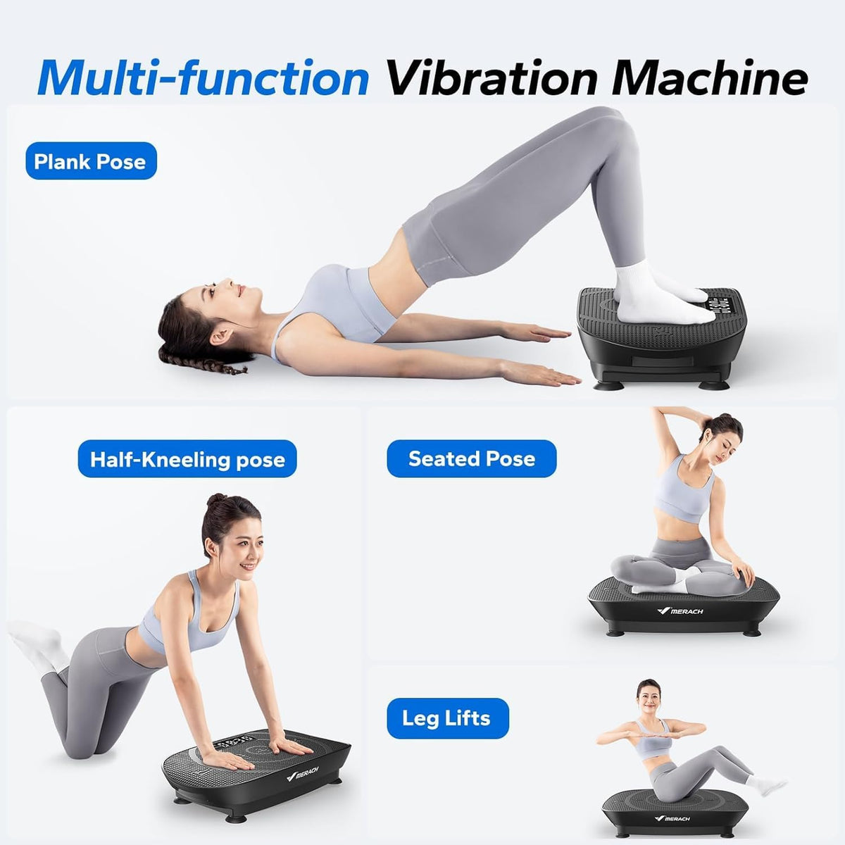 Curved Vibration Plate Exercise Machine G1262