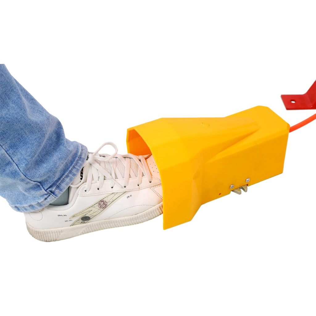 19.6" Throat Pneumatic Planishing Hammer with Steel Frame Stand and Foot Pedal Q219243