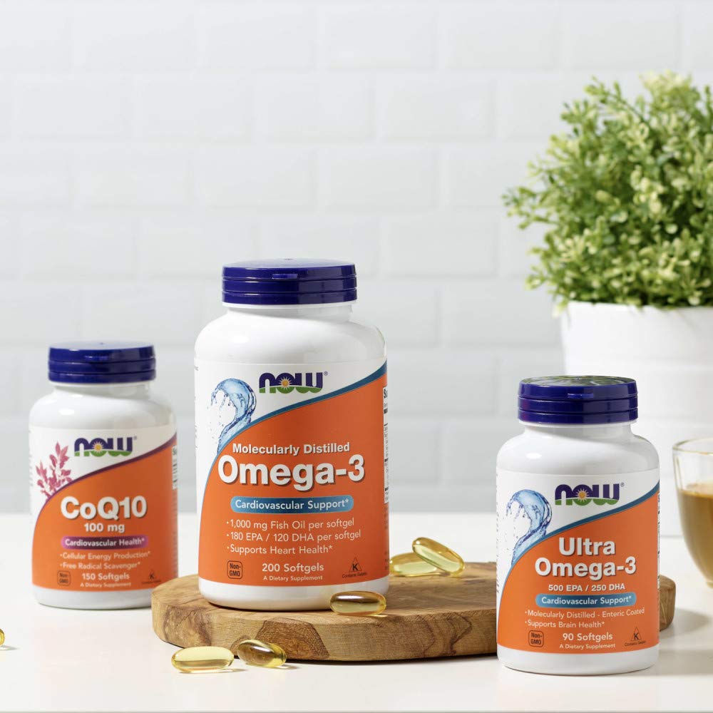 Omega-3 500 EPA/250 DHA 180 Softgels L607
