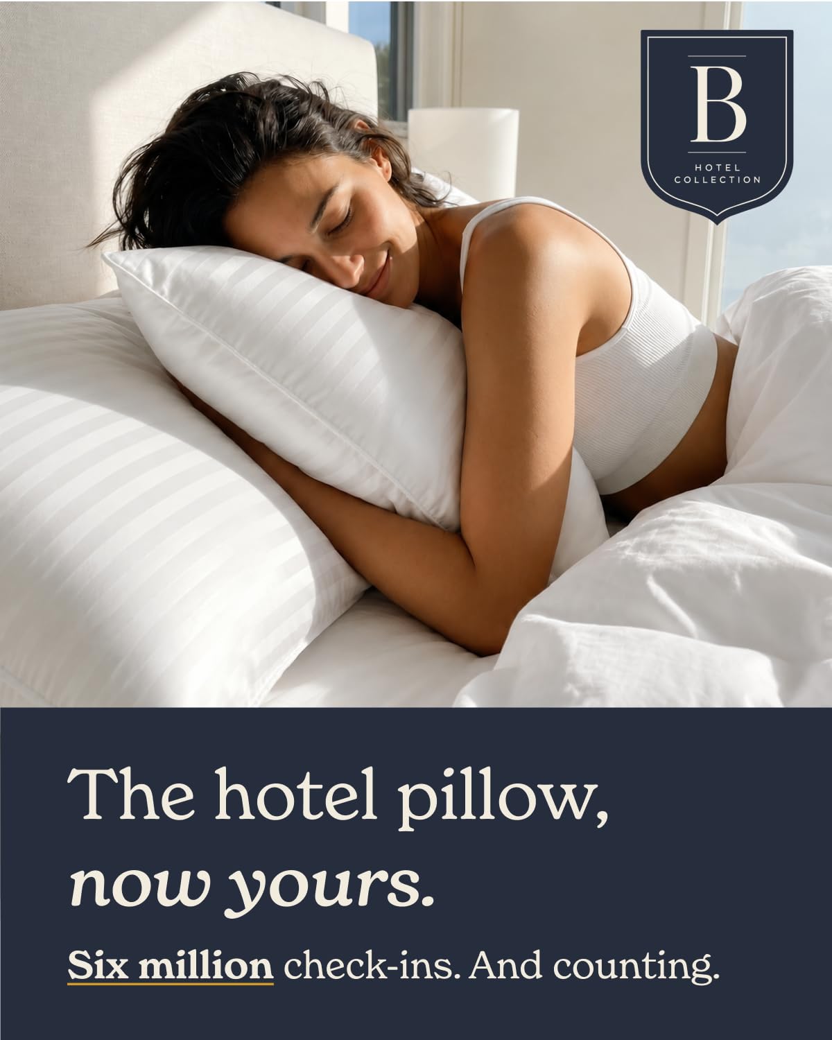 Standard/Queen Size Set of 2 Bed Pillows U75574