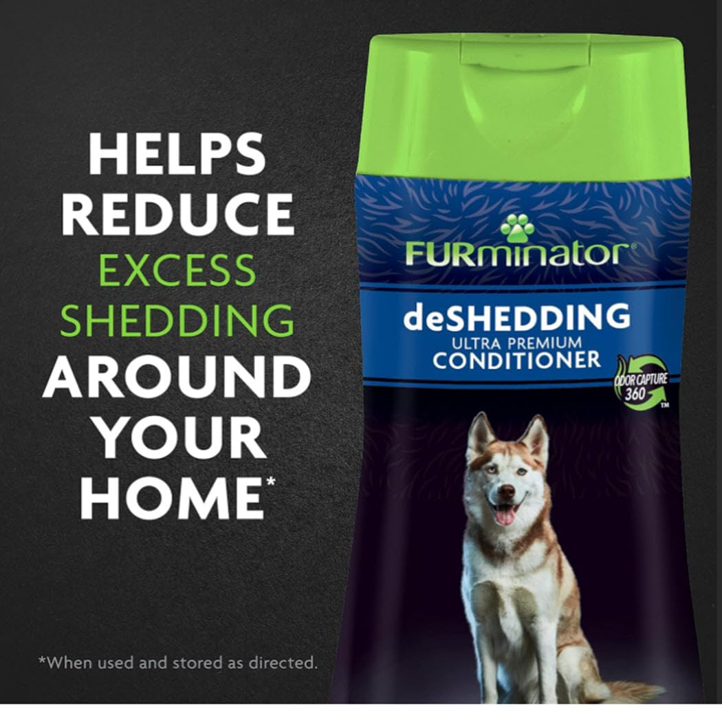 Deshedding Shampoo & Conditioner Bundle 16oz J853