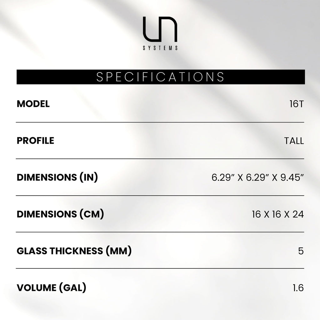 Ultra Clear Rimless Low Iron Glass Aquarium U8678
