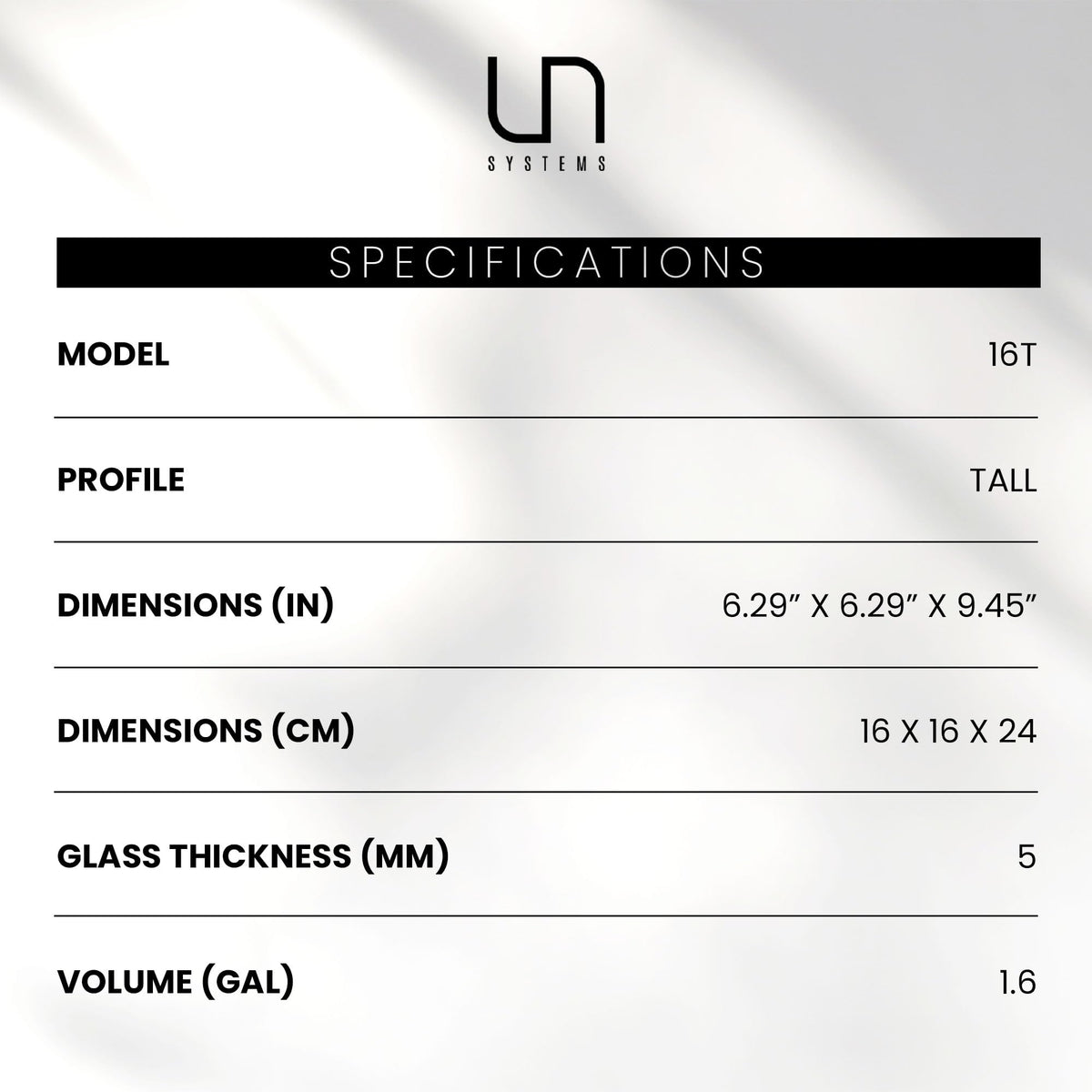 Ultra Clear Rimless Low Iron Glass Aquarium U8678