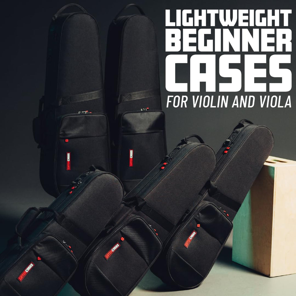Lightweight 1/2-size Violin Case with Shoulder Strap Q636
