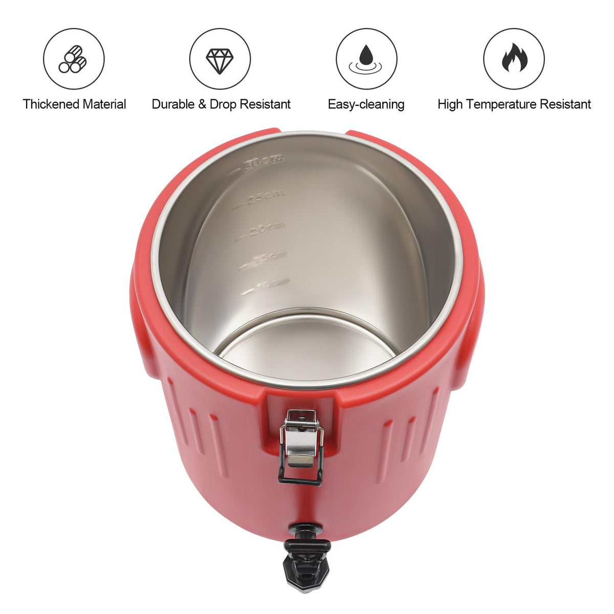 Insulated Beverage Dispenser with 304 Steel Interior L245