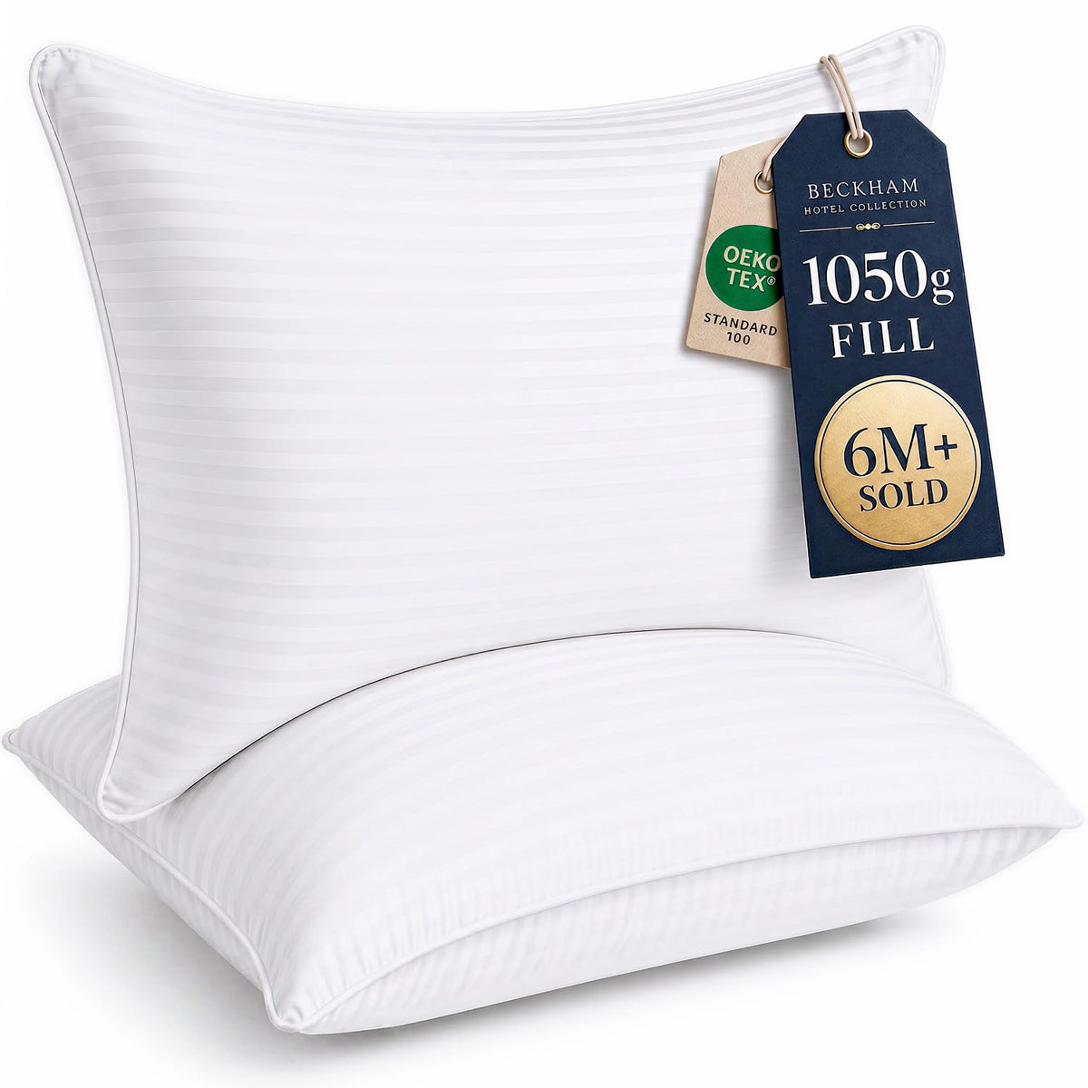Standard/Queen Size Set of 2 Bed Pillows U75574