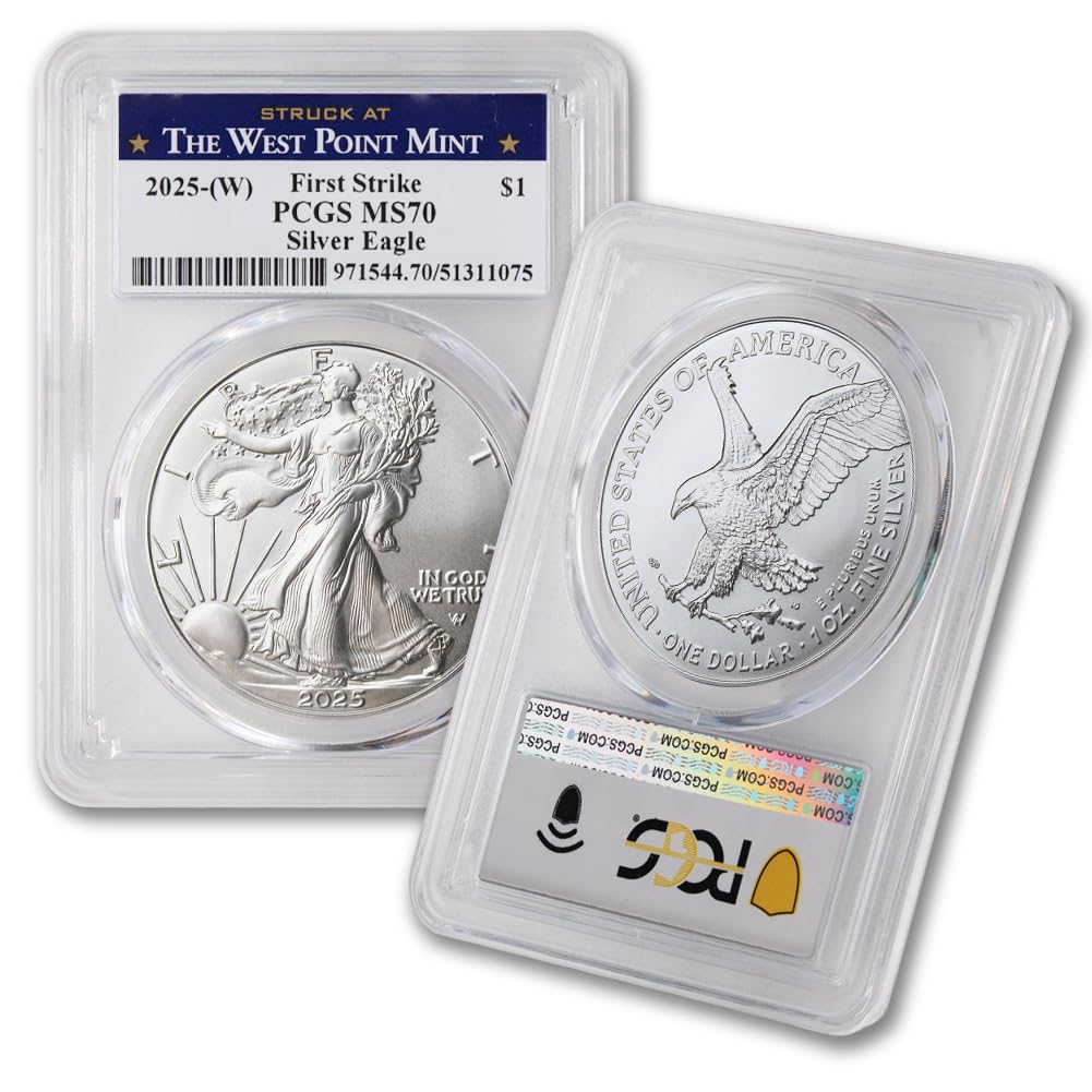 1 oz American Silver Eagle Coin MS-70 A7774