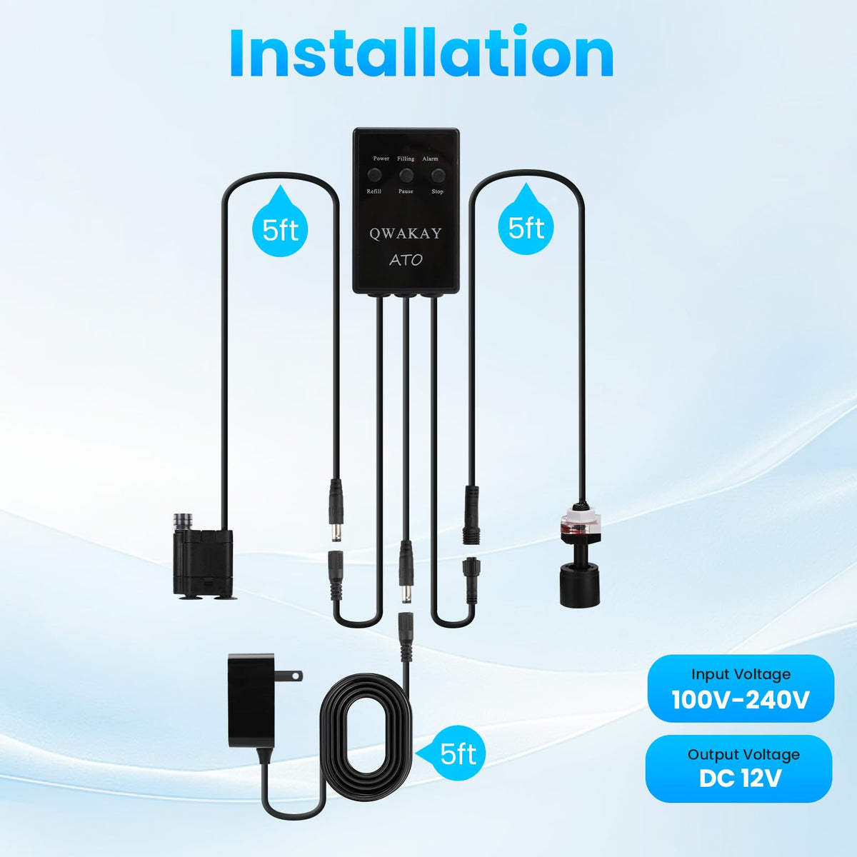 Automatic Aquarium Top Off System J22052