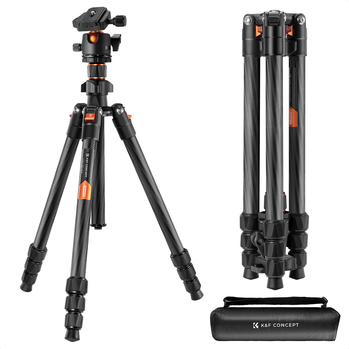 Carbon Fiber Camera Tripod with Ball Head Q815330