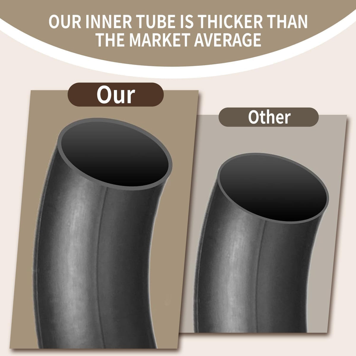 2 Pack 2.75/3.00-17 Heavy Inner Tube V55352