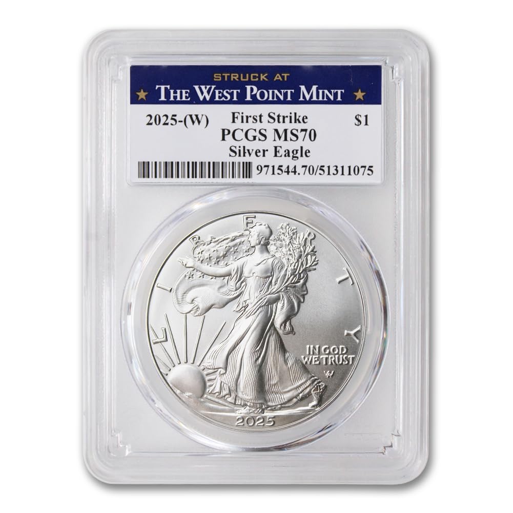1 oz American Silver Eagle Coin MS-70 A7774