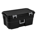 22 Gallon Black Wheeled Storage Trunk B2528