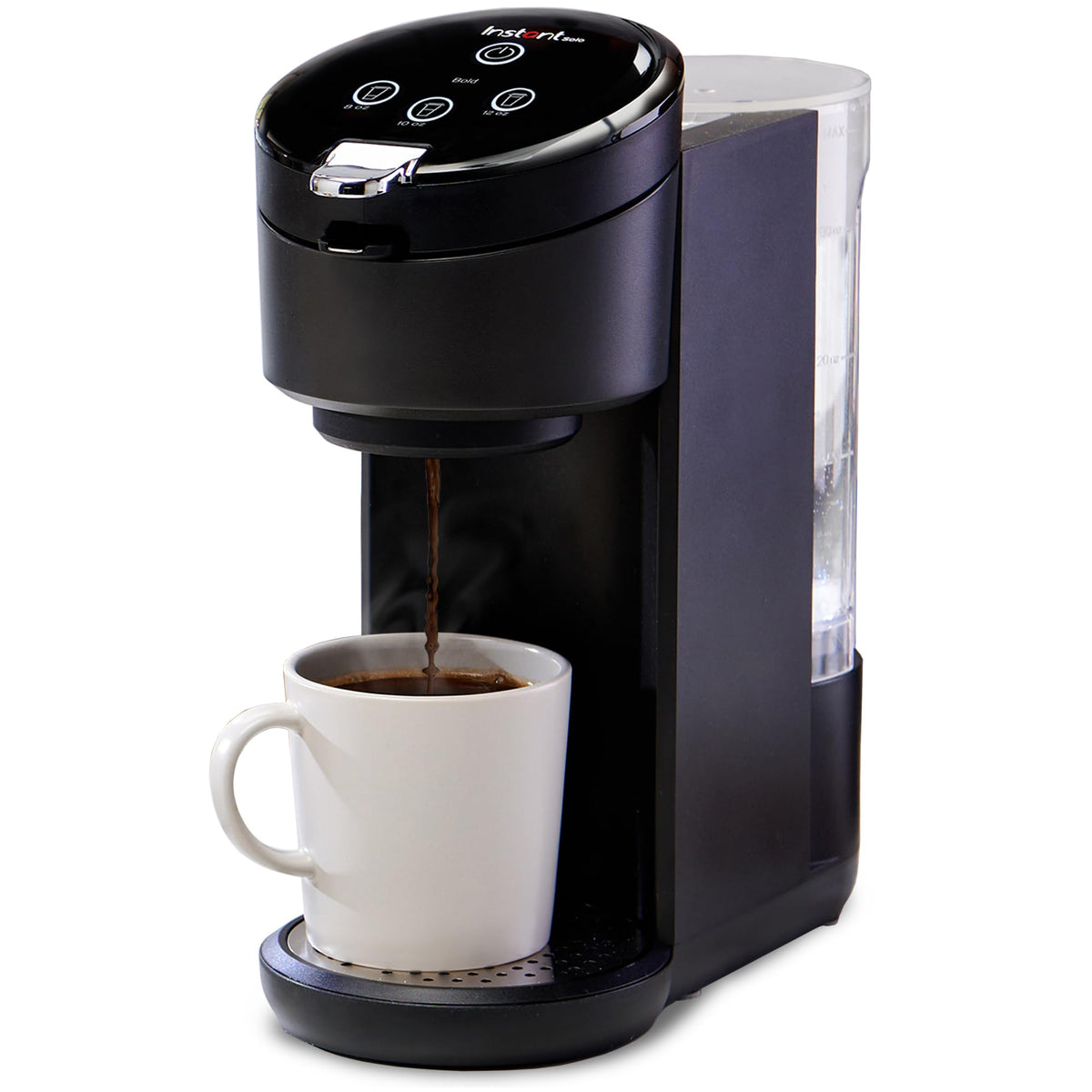 Single Serve K-Cup Pod Compatible Coffee Maker with 40oz Water Reservoir, Black H951938