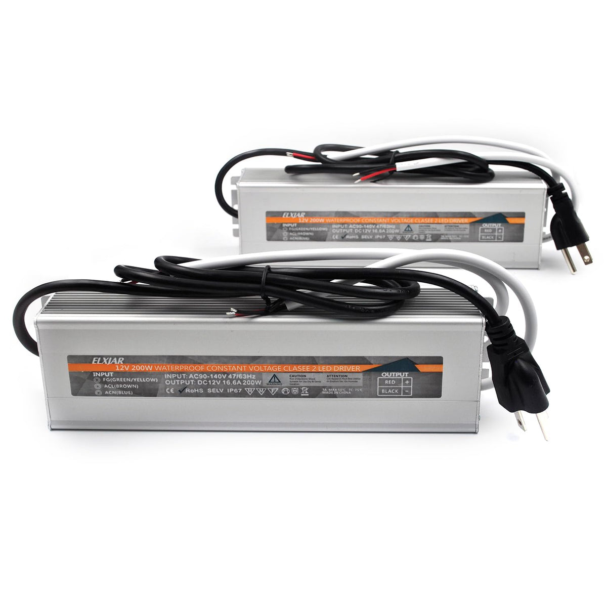 200W 12V IP67 LED Power Supply Driver C699