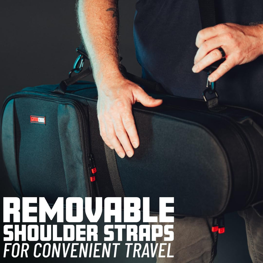 Lightweight 1/2-size Violin Case with Shoulder Strap Q636