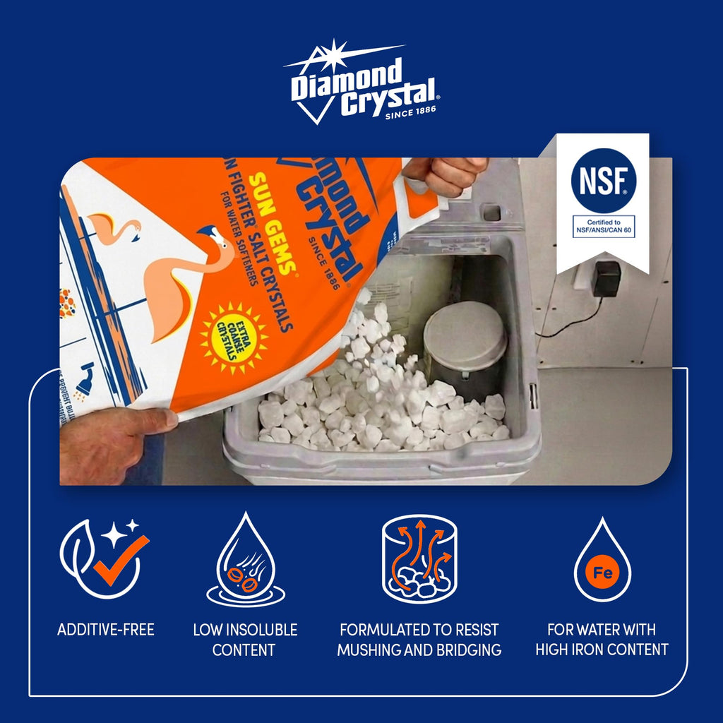 3 Pack Water Softener Salt, 40 Pounds O400