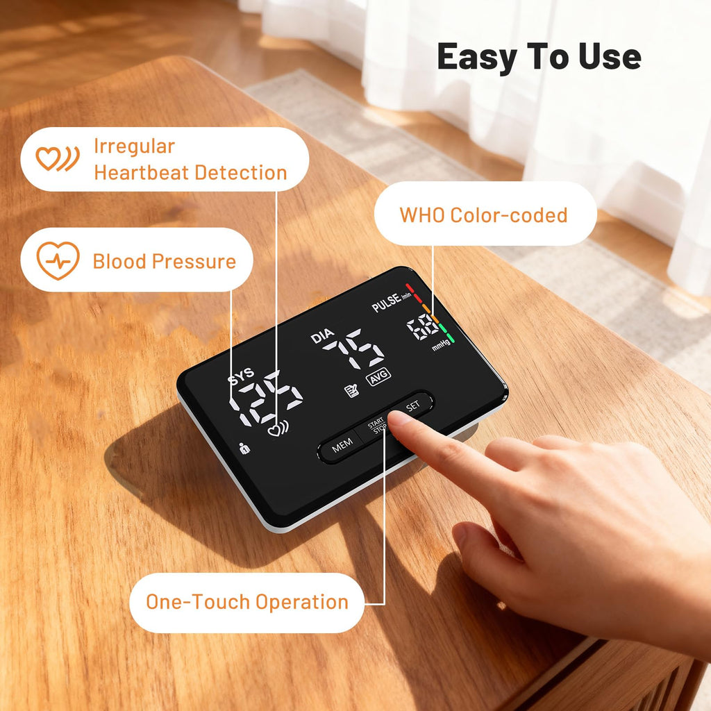 Smart Upper Arm Blood Pressure Monitor F2515