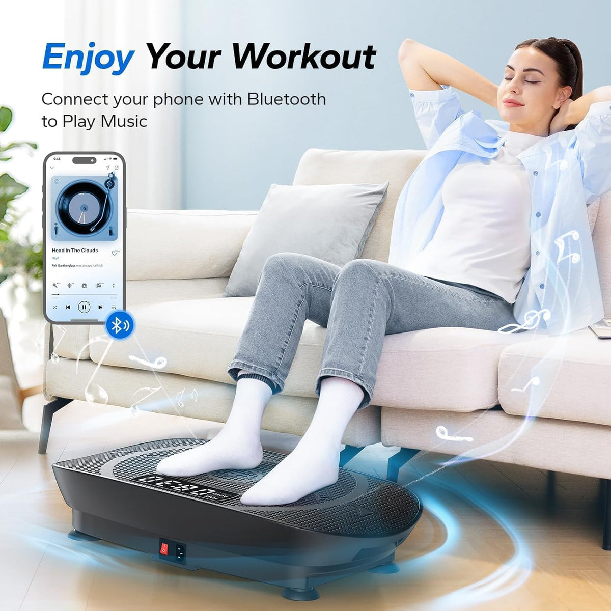 Curved Vibration Plate Exercise Machine G1262