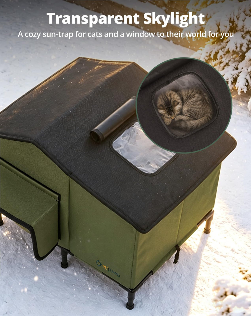 Heated Cat House M5283