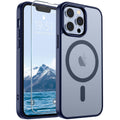 Magnetic iPhone 13 Pro Max Case Navy Blue H2071