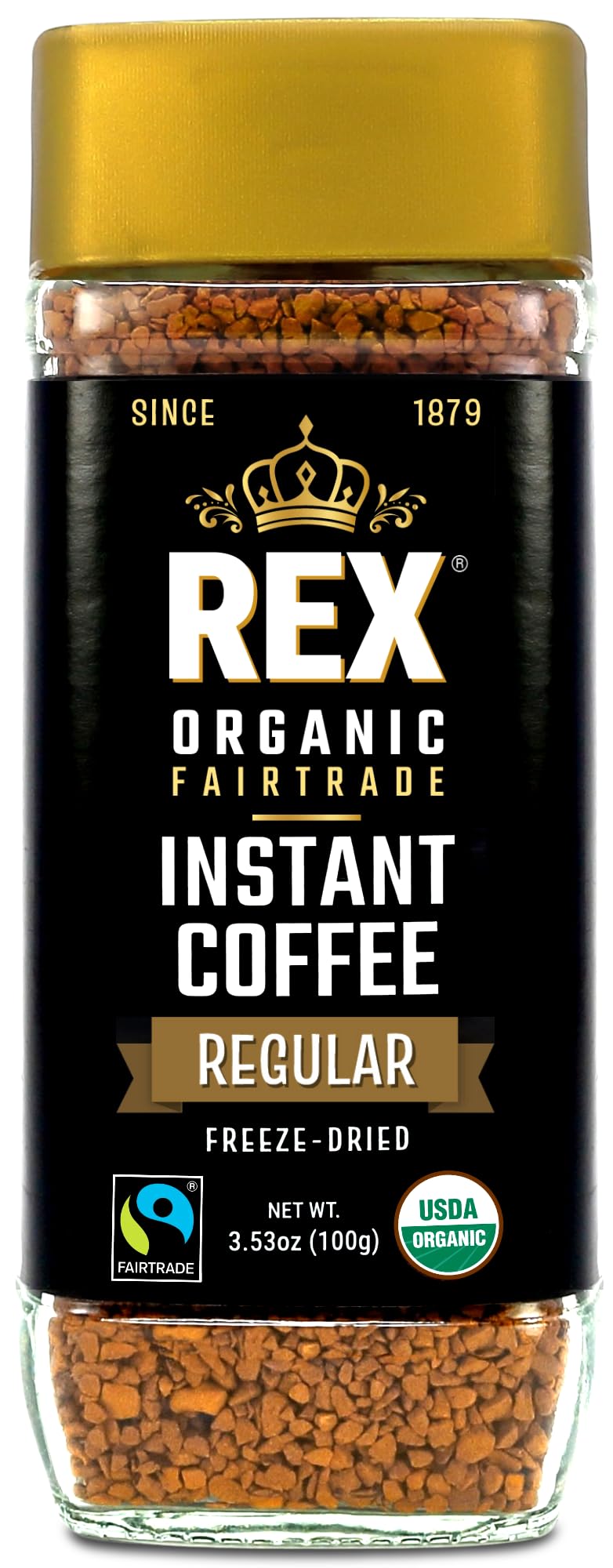Organic Fairtrade Instant Coffee 3.53 oz F884766