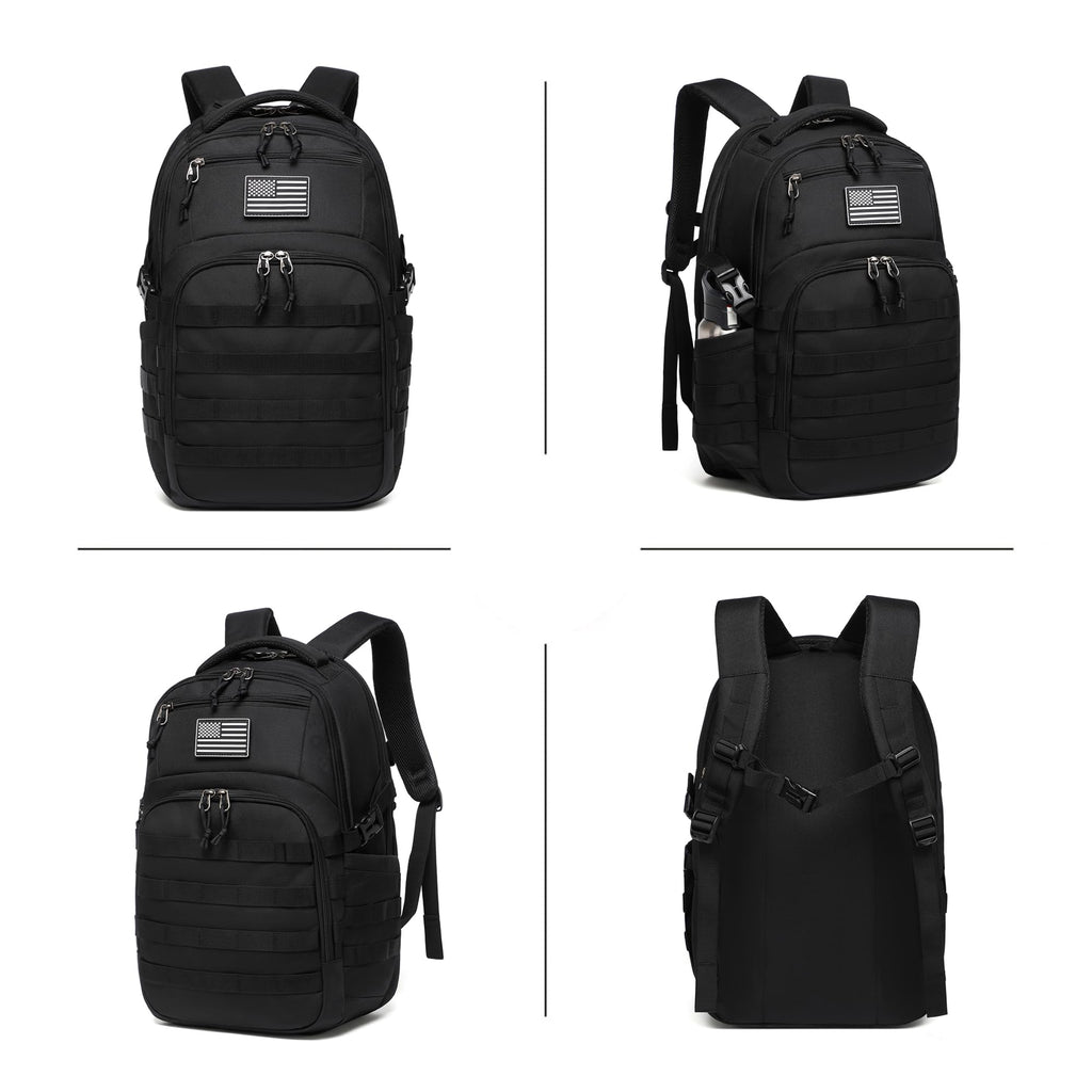 Black Small Tactical Backpack F9016