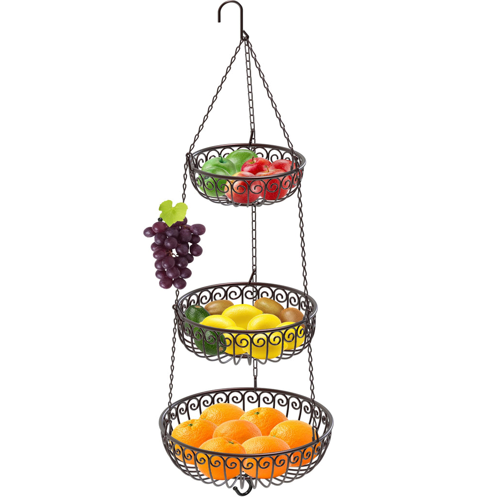 3-Tier Hanging Fruit Basket C5880