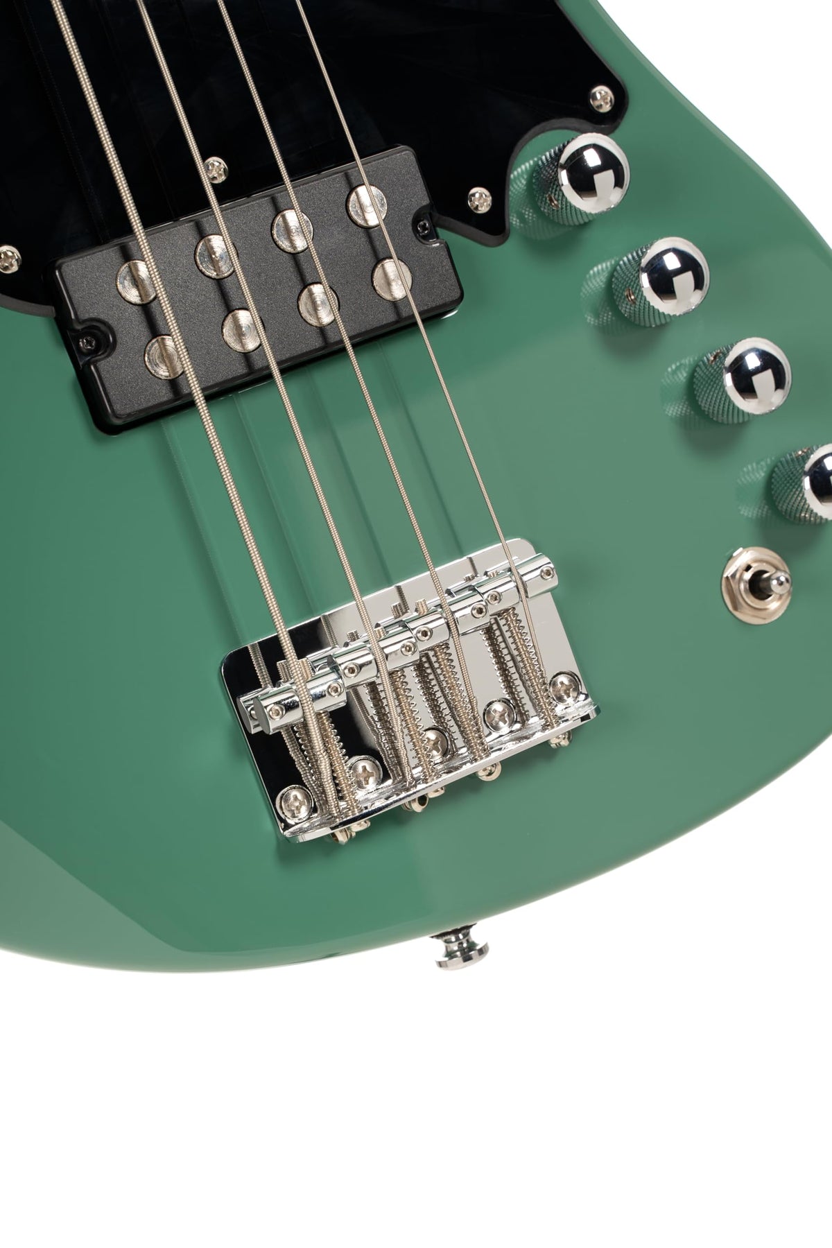 Short Scale Bass Guitar Forest Green G60641