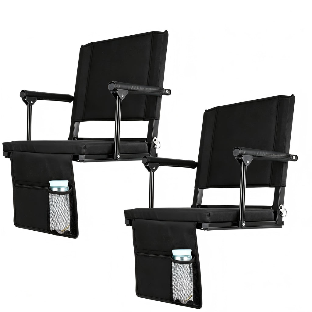 2 PCS Stadium Seats with Back Support E2509