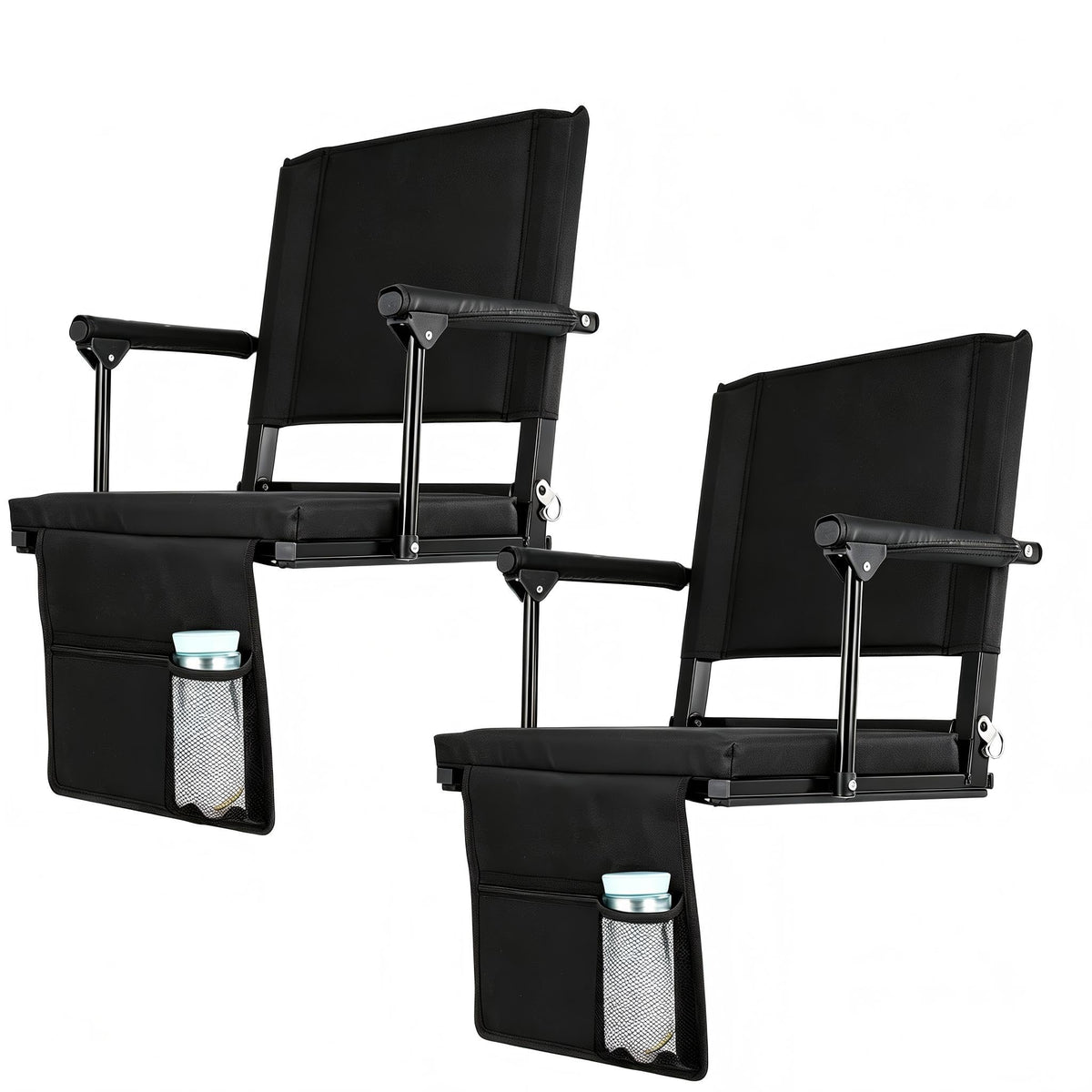 2 PCS Stadium Seats with Back Support E2509