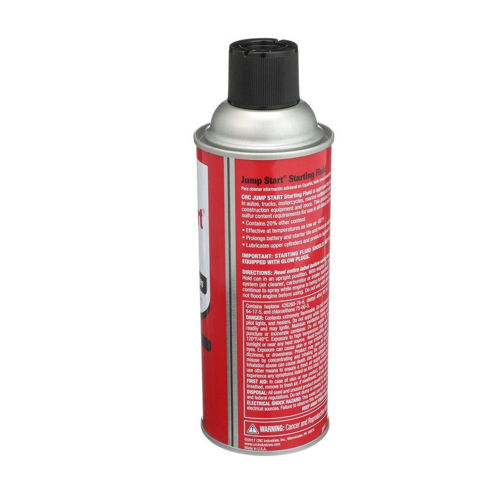 Jump Start Starting Fluid with Lubricity, 11 Wt Oz U54900