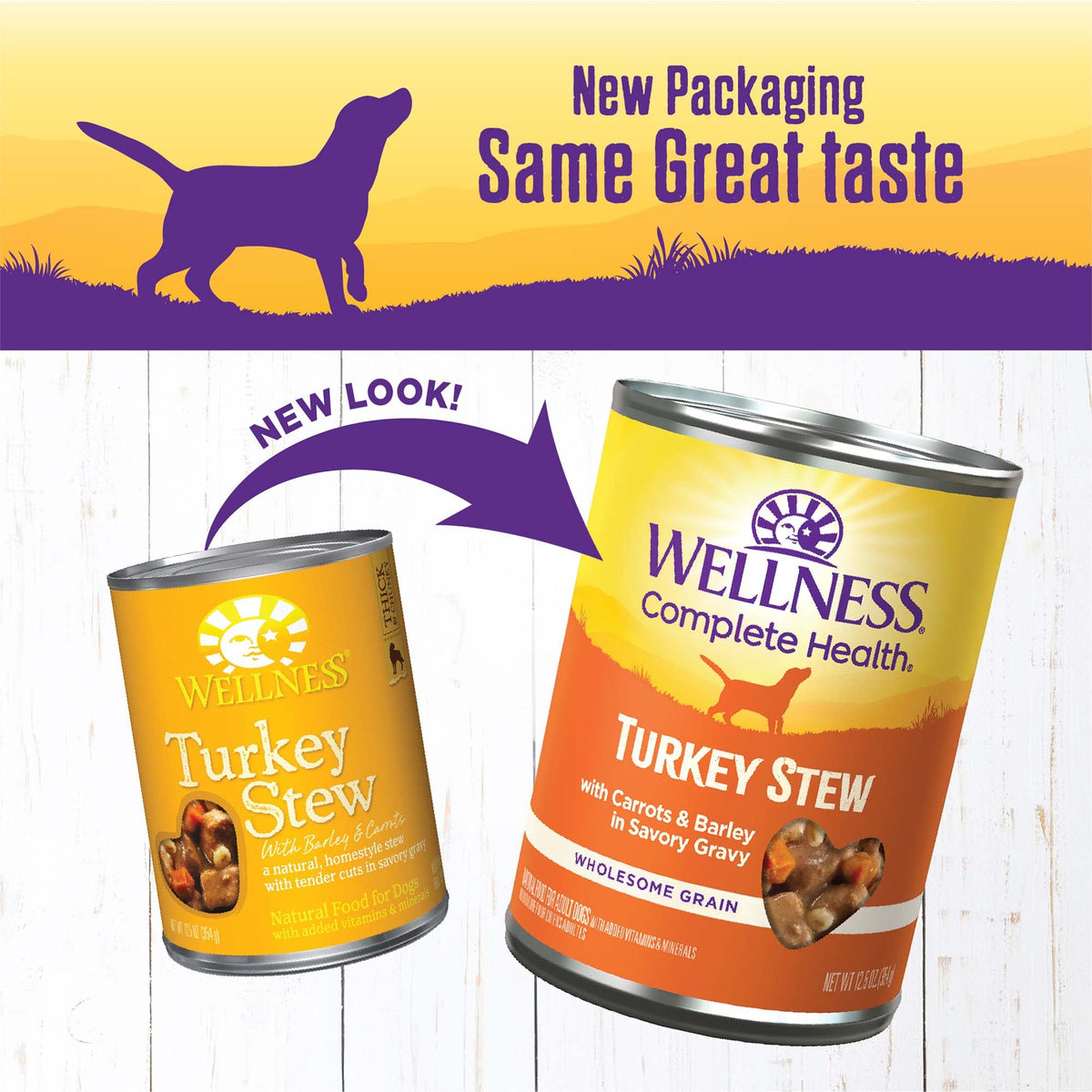 Grain Free Turkey Recipe Canned Wet Dog Food, 12.5 oz, Pack of 12 Cans T80486