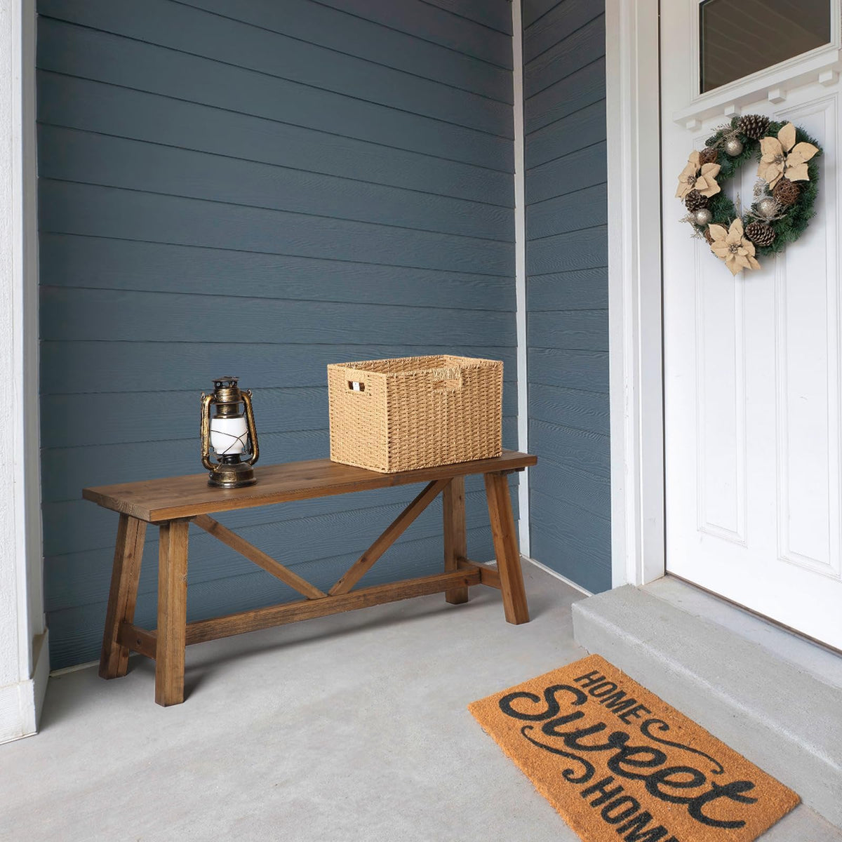 43" Solid Wood Bench V2830