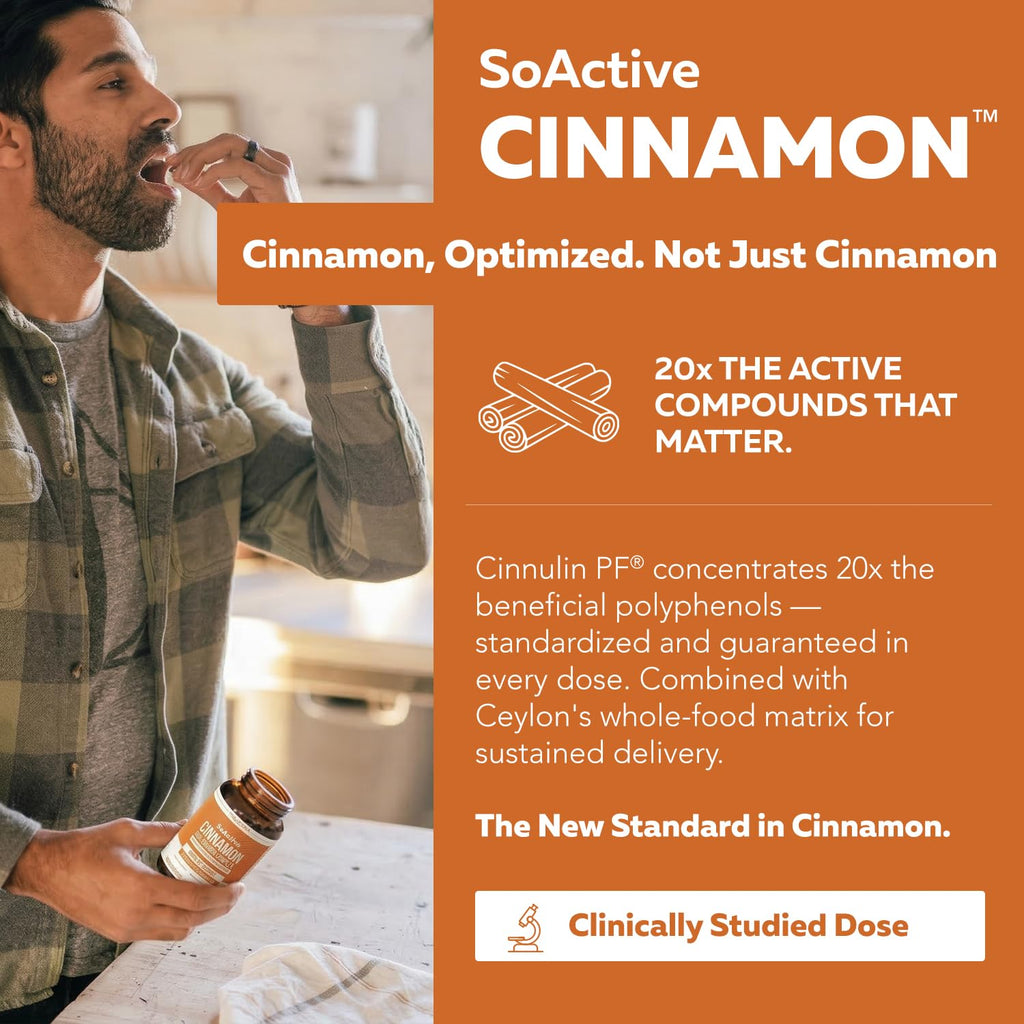 Cinnamon 1000mg Extract 60 Vegan Capsules Y40741