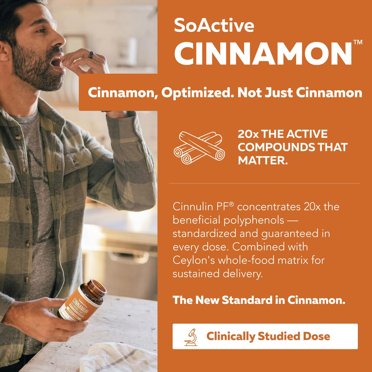 Cinnamon 1000mg Extract 60 Vegan Capsules Y40741
