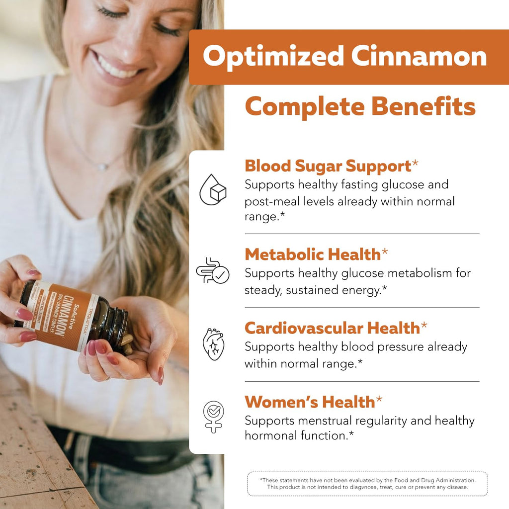 Cinnamon 1000mg Extract 60 Vegan Capsules Y40741