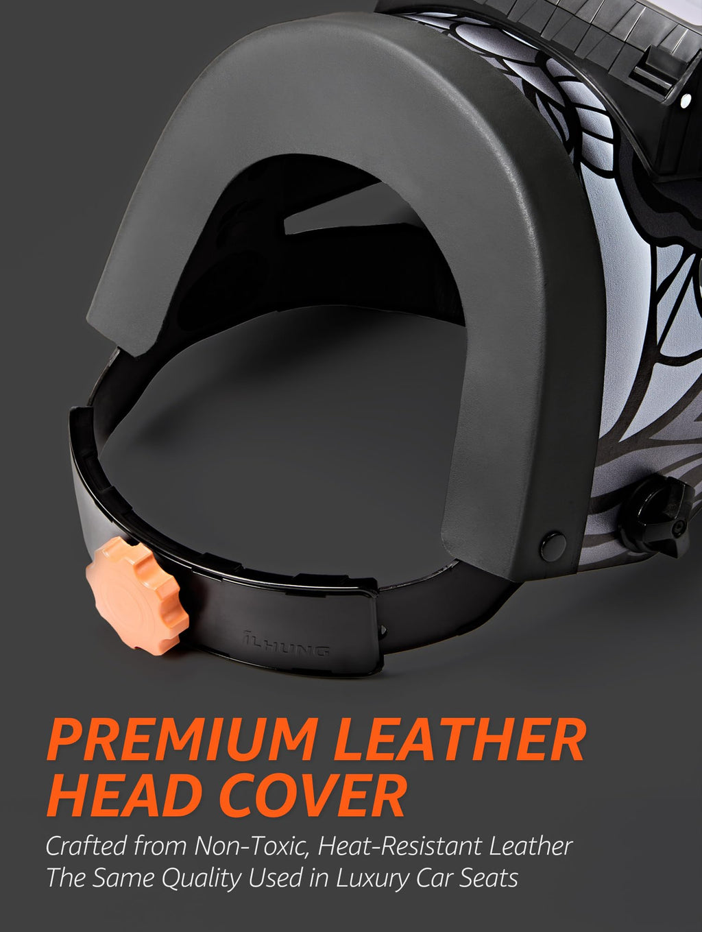 Auto Darkening Welding Helmet Flip Up Lens Shade 4/9-13 White E9067