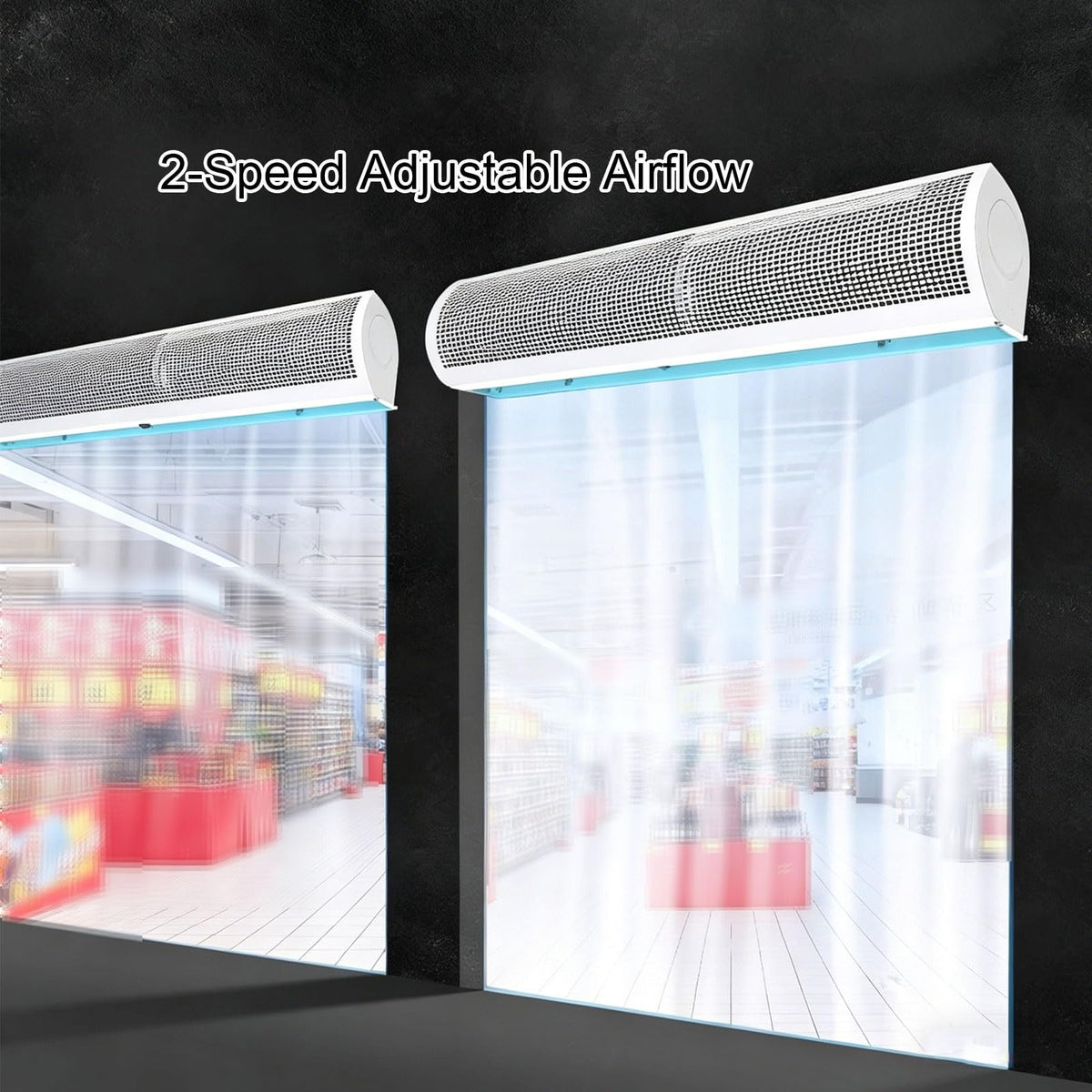 Wall Mounted 2 Speed Air Curtains X582137