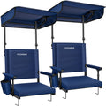 Stadium Seat with Sunshade Canopy and Back Support Z431