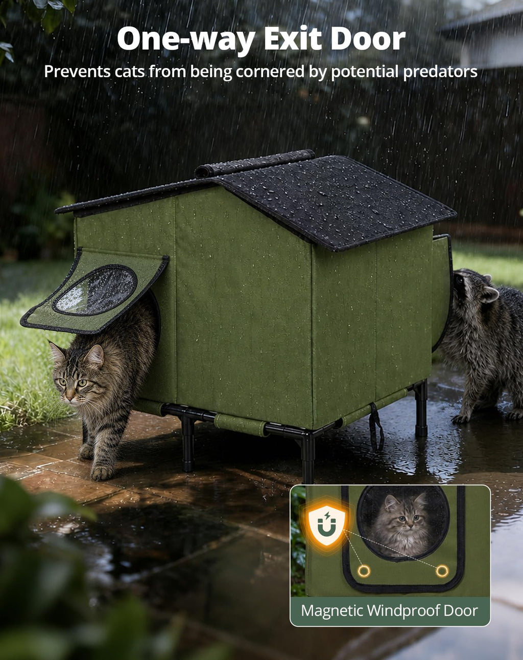 Heated Cat House M5283