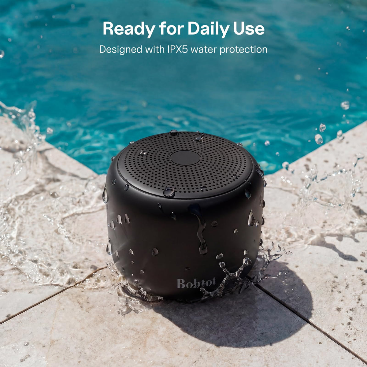 Portable Bluetooth Speakers with Strap Black A54098