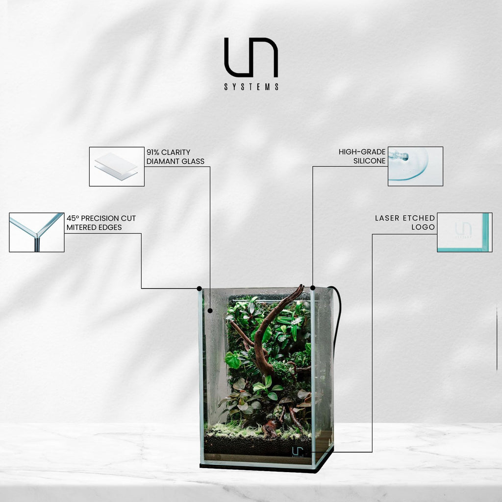 Ultra Clear Rimless Low Iron Glass Aquarium U8678
