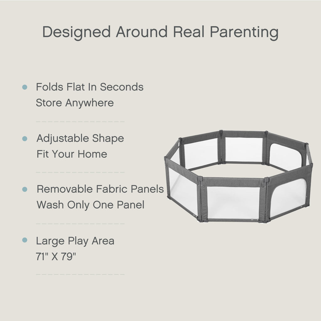8-Panel Foldable Baby Playpen K61526